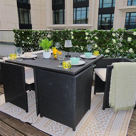 Spacious 3-Bed 3-Bath Luxury Apartment With Balcony Hyde Park Londra Exterior foto